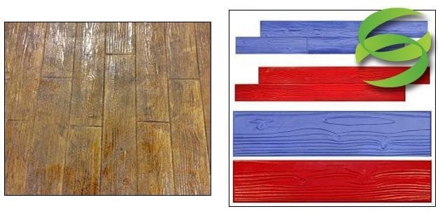 Boardwalk 8in with knots Stamping Concrete Mats Boardwalk 8in with knots Stamping Concrete Mats