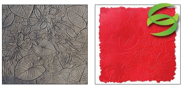 Seamless Forest Floor Concrete Stamping Skin Seamless Forest Floor Concrete Stamping Skin