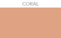 Concrete Stain Colors - Coral Solid Paint Color
