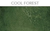 semi transparent concrete stain color cool forest green