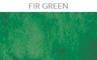 semi transparent concrete stain color fir green
