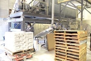 Concrete Countertop Bag Mix Production