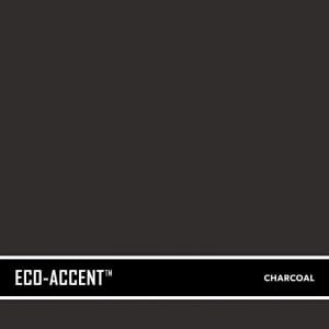Charcoal Eco-Accent is a concrete accent color stain product used for accenting new or faded concrete that can be sprayed on or broomed into the surface. SureCrete's secondary concrete accent colorant is UV Stable and has 0 VOC's