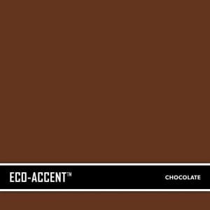 Chocolate Eco-Accent is a concrete accent color stain product used for accenting new or faded concrete that can be sprayed on or broomed into the surface. SureCrete's secondary concrete accent colorant is UV Stable and has 0 VOC's