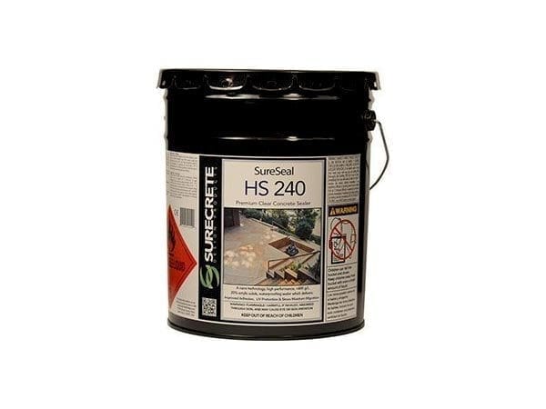 Interior - Exterior Clear Concrete Sealer Colored Concrete Sealer Interior - Exterior Clear Concrete Sealer Colored Concrete Sealer - Premium Exterior Clear Stamped Concrete Sealer HS 200 Series 20% Solids