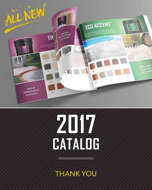Thank you for requesting SureCrete all new catalog